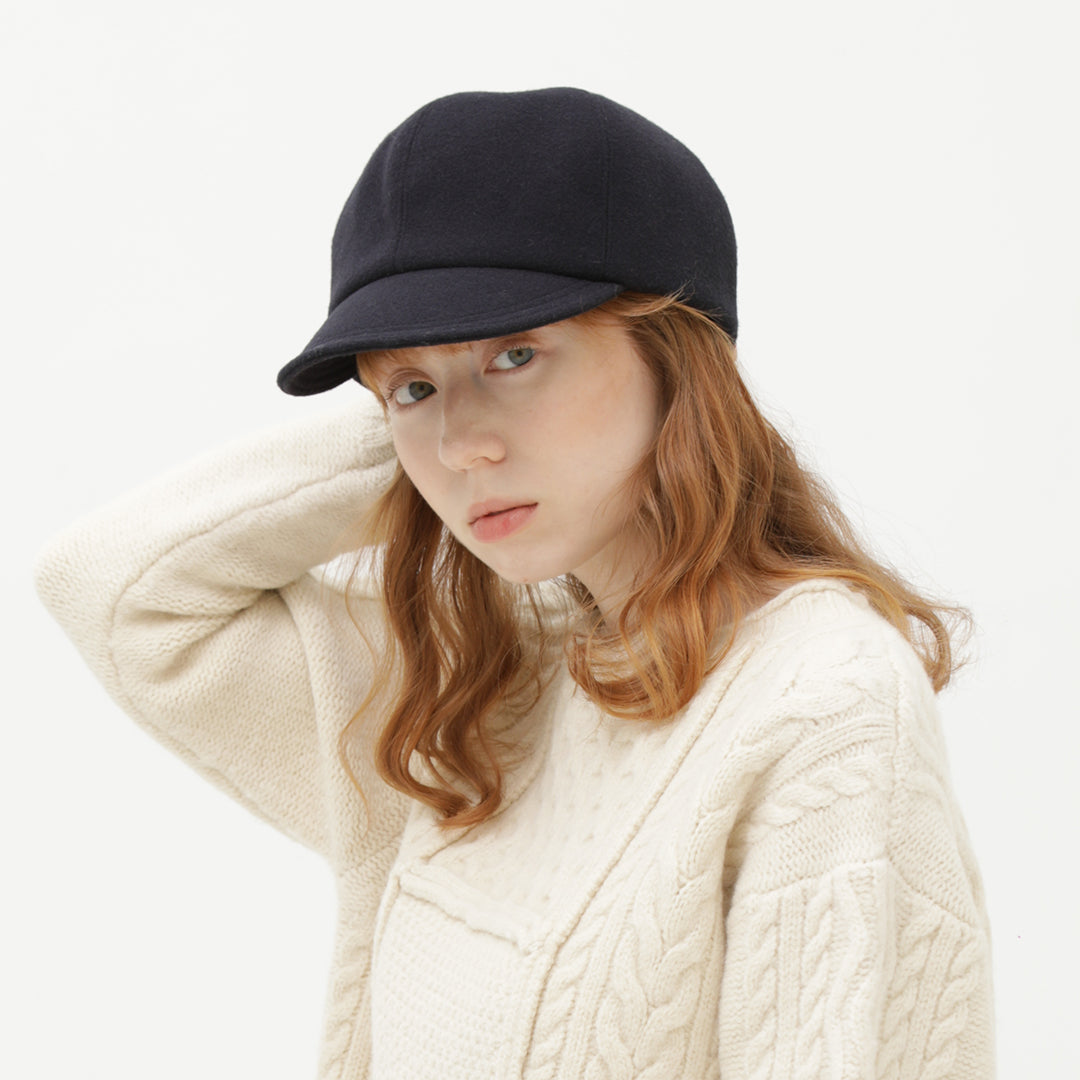 【NEW】GRANDMA MAMA DAUGHTER/ウールライクシンプルキャップ/29-23203/¥12100