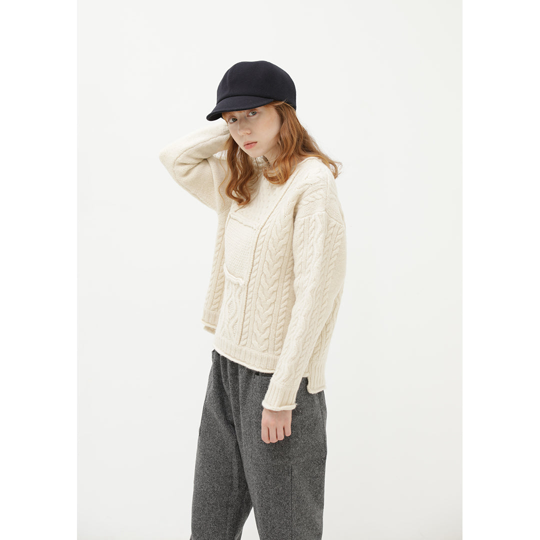 【NEW】GRANDMA MAMA DAUGHTER/ウールライクシンプルキャップ/29-23203/¥12100