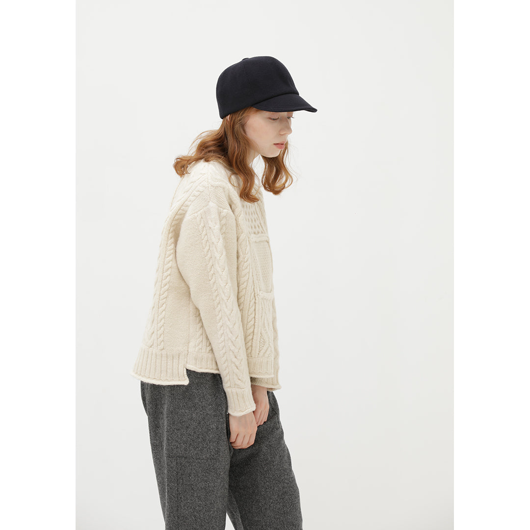 【NEW】GRANDMA MAMA DAUGHTER/ウールライクシンプルキャップ/29-23203/¥12100