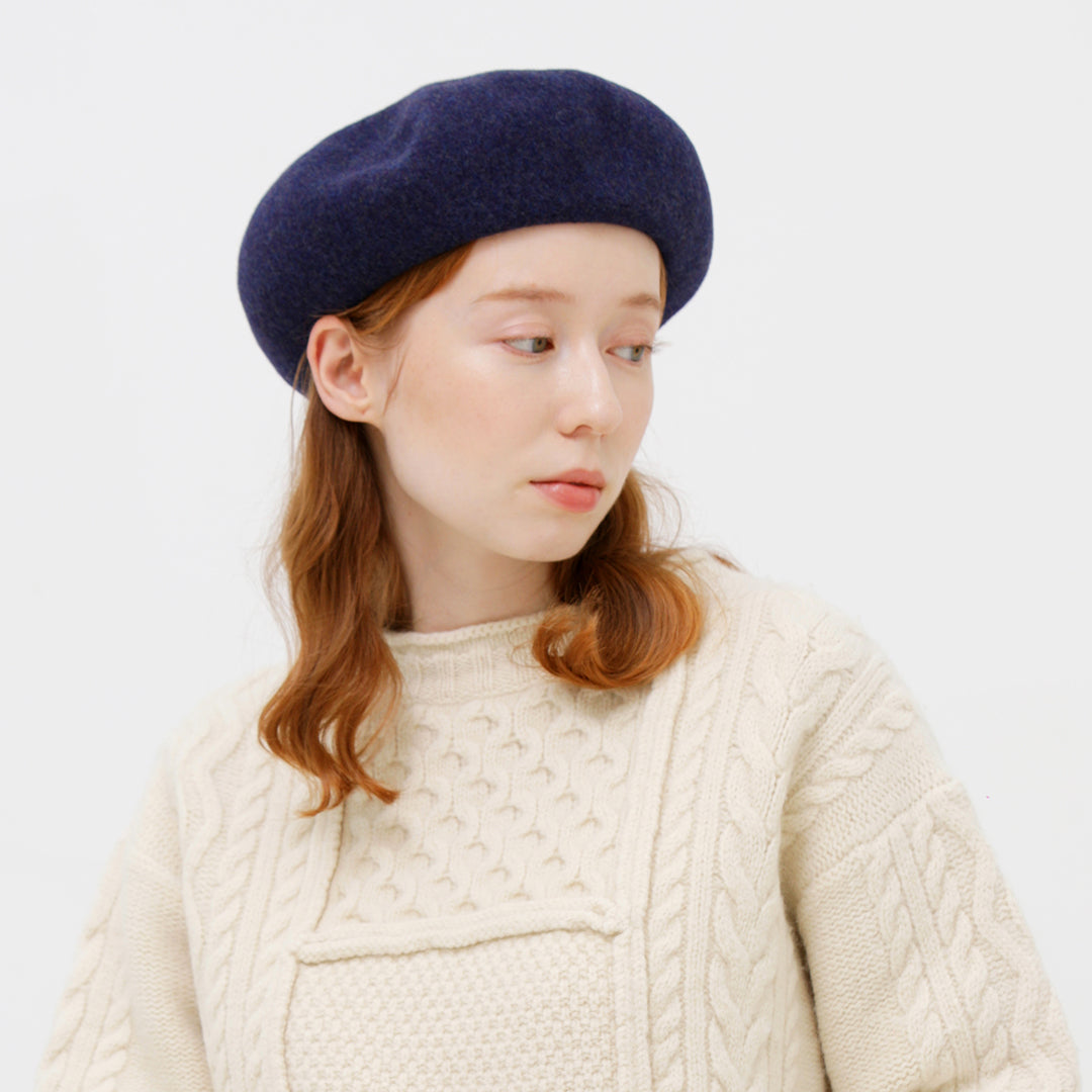 【NEW】GRANDMA MAMA DAUGHTER/シンプルバスクベレー/29-23206/¥12100