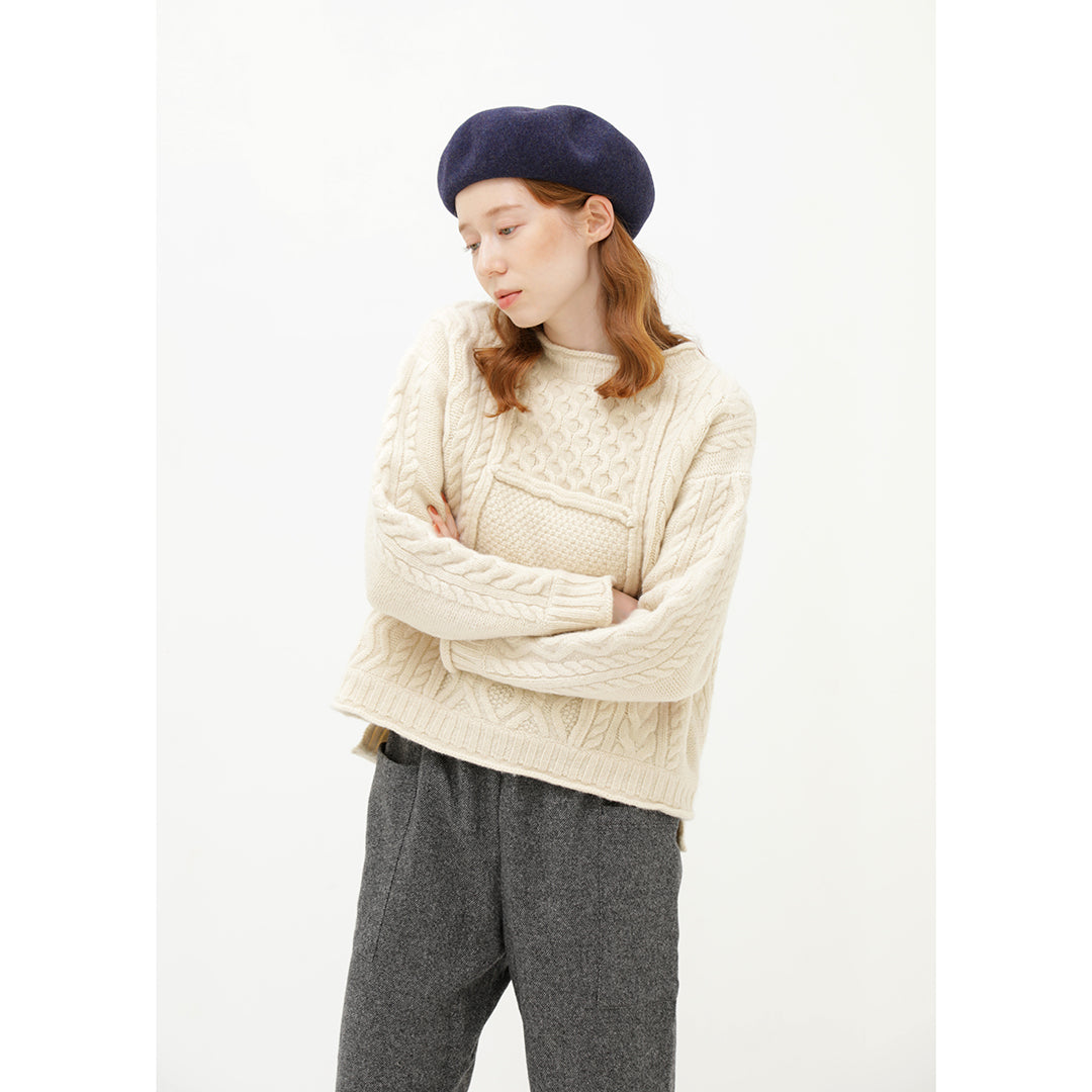 【NEW】GRANDMA MAMA DAUGHTER/シンプルバスクベレー/29-23206/¥12100