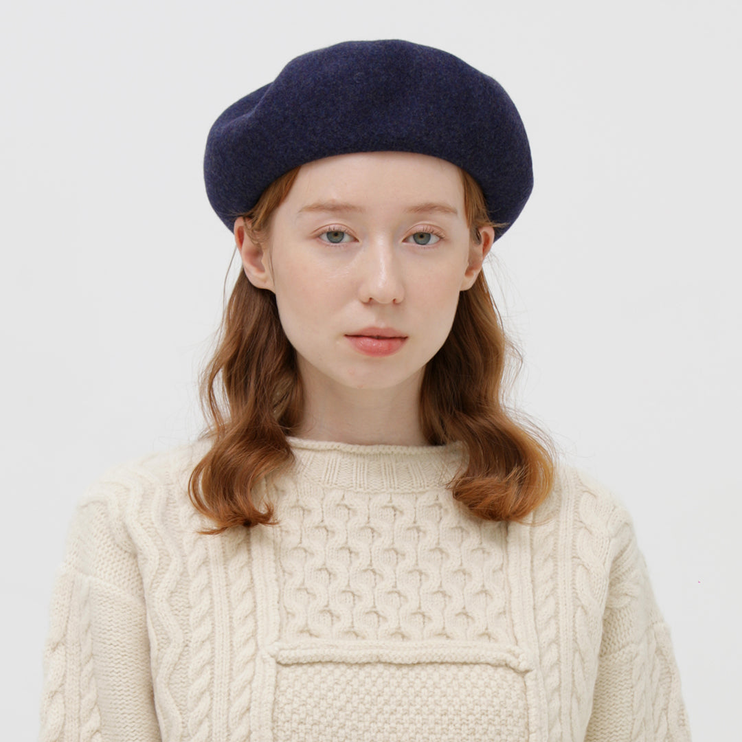 【NEW】GRANDMA MAMA DAUGHTER/シンプルバスクベレー/29-23206/¥12100