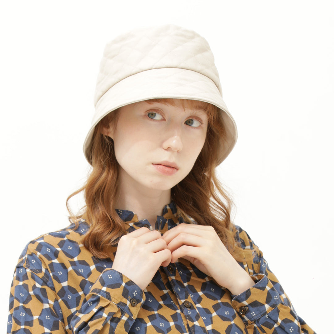 【NEW】GRANDMA MAMA DAUGHTER/キルティングバケットハット/29-23210/¥12100