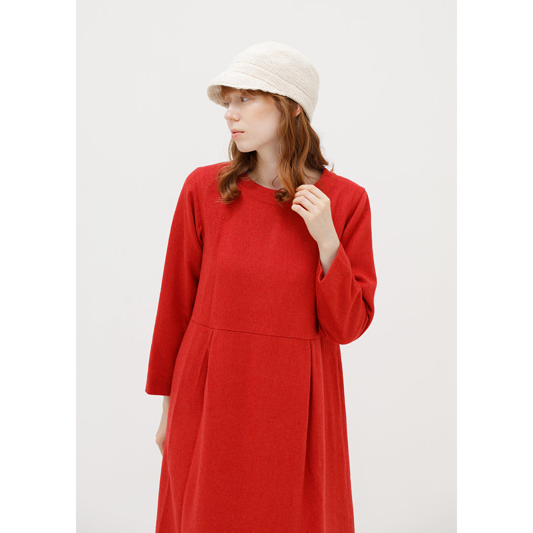 【NEW】GRANDMA MAMA DAUGHTER/細編み小つばキャップ/29-23212/¥12100