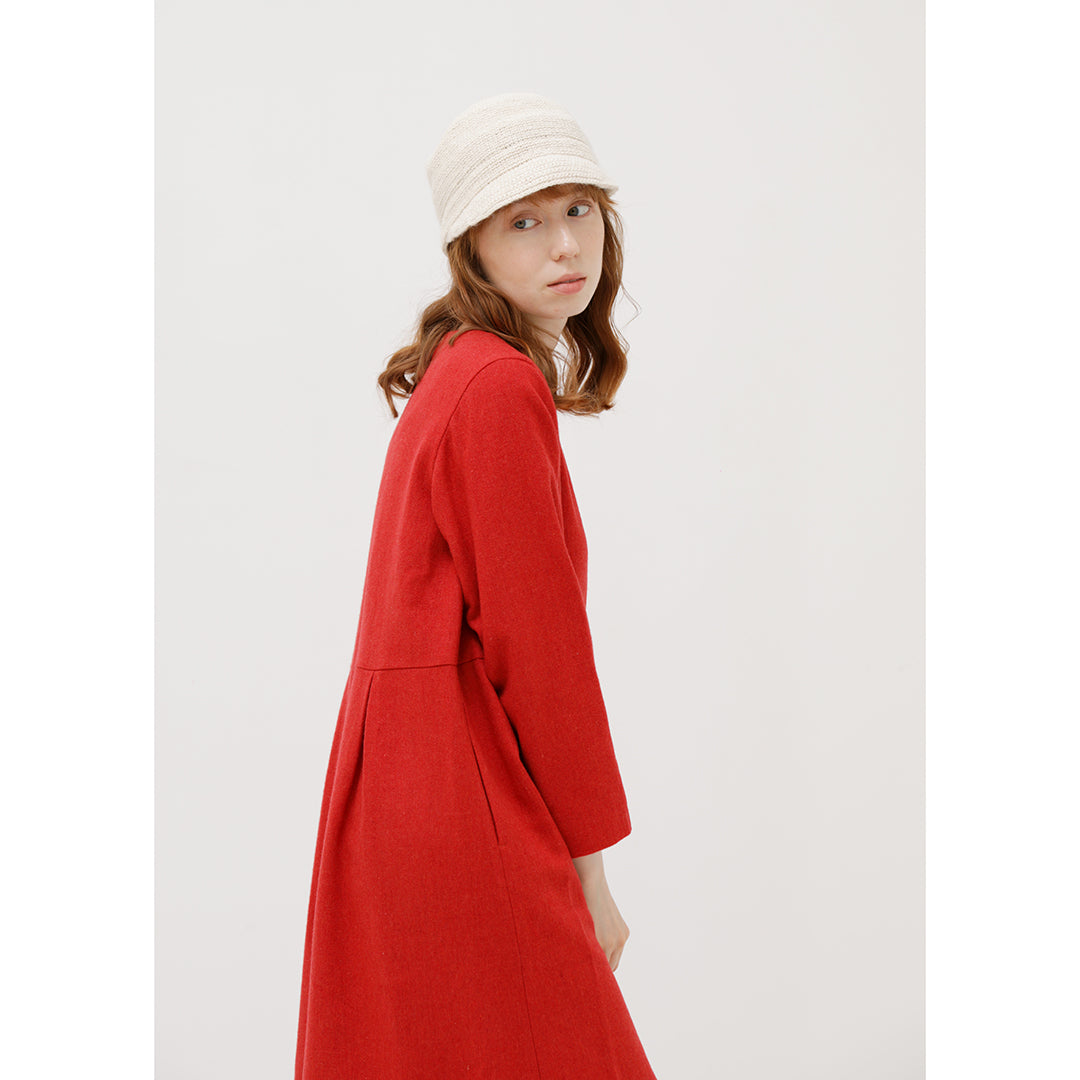 【NEW】GRANDMA MAMA DAUGHTER/細編み小つばキャップ/29-23212/¥12100