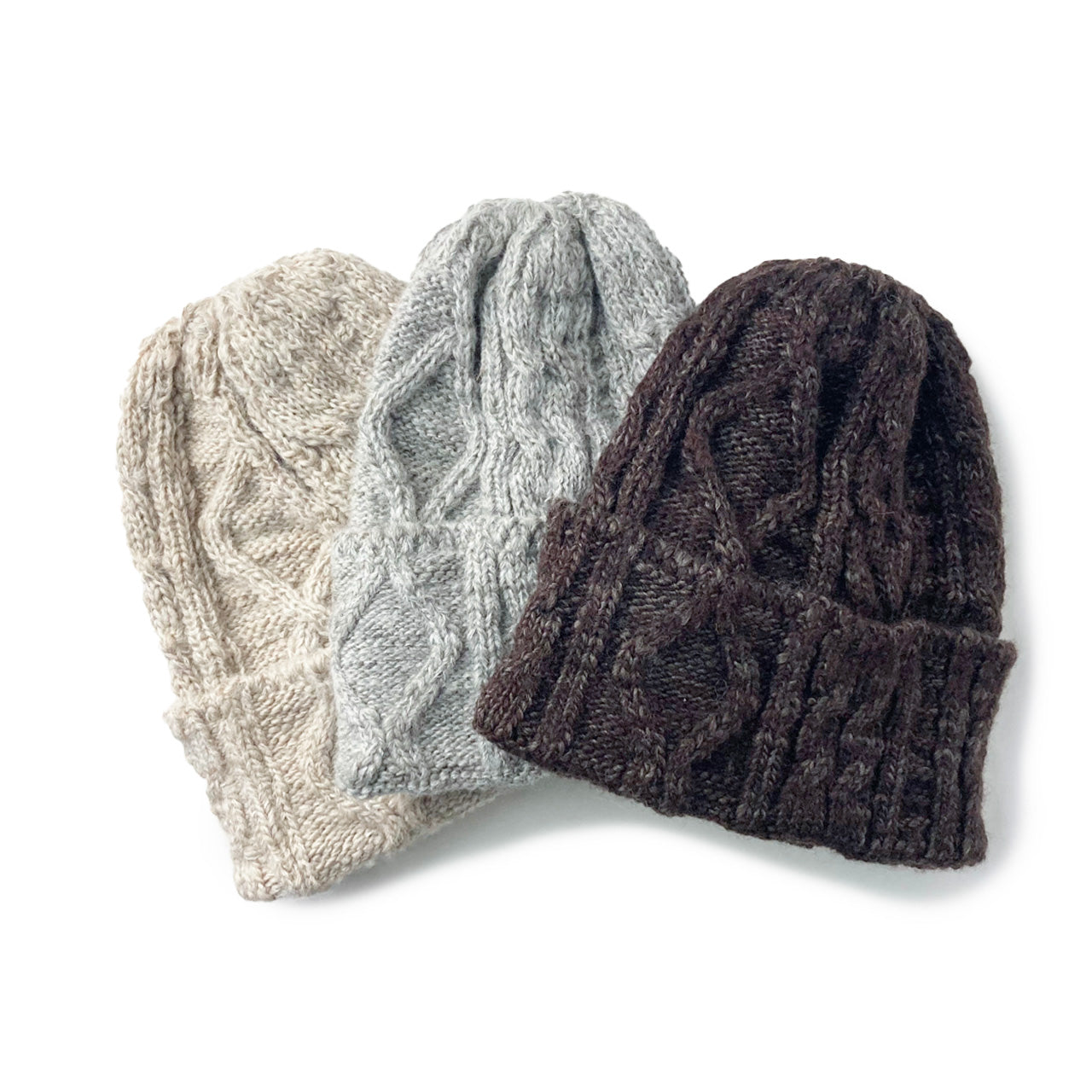 【NEW】GRANDMA MAMA DAUGHTER/アラン柄ニットキャップ/29-23214/¥9900