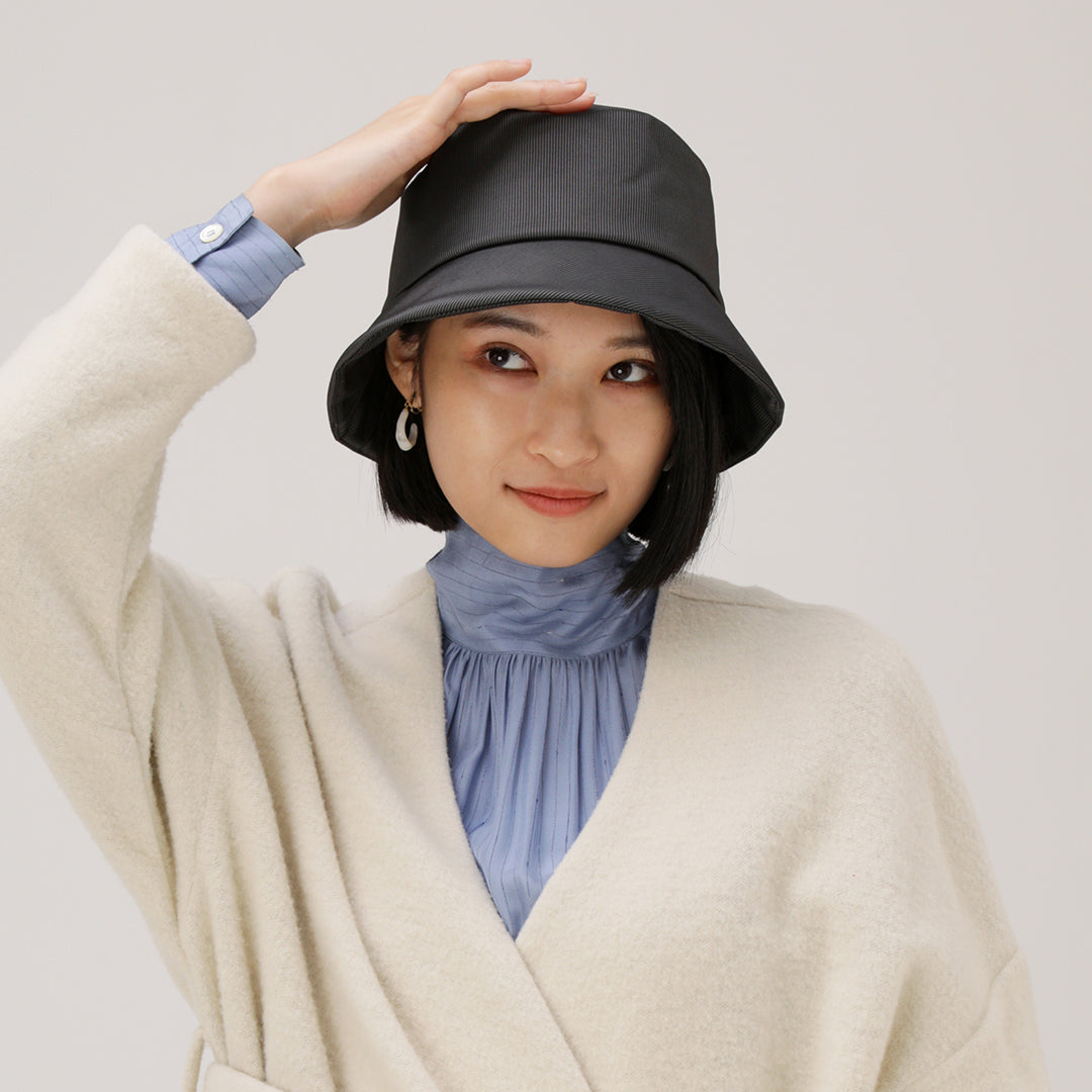 【NEW】MEMORY PUFF/ショートつばバケットハット/36-23201/¥10780