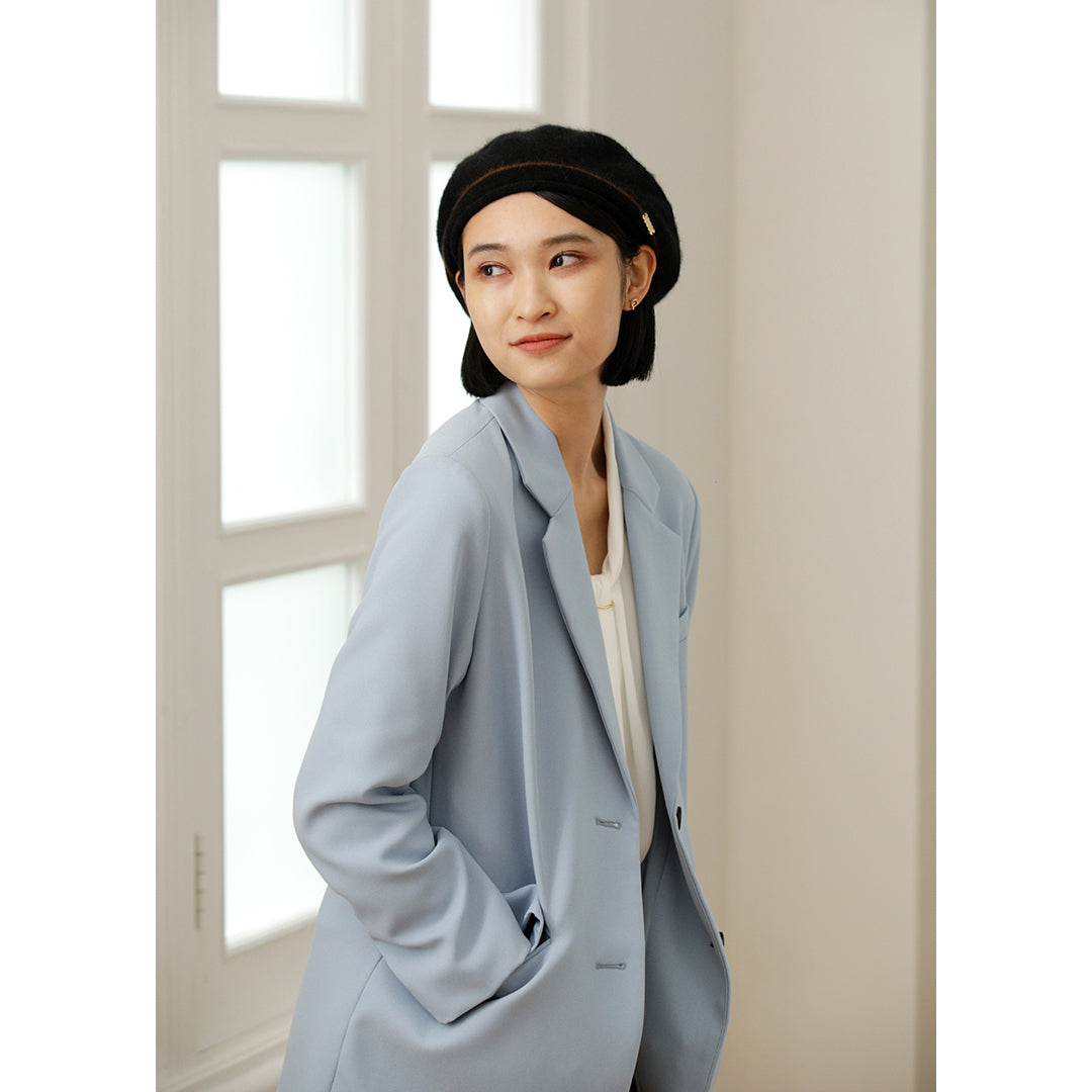 【NEW】Orangette Parfait/ベレーライン入り摘みチョボ/20-23207/¥9680