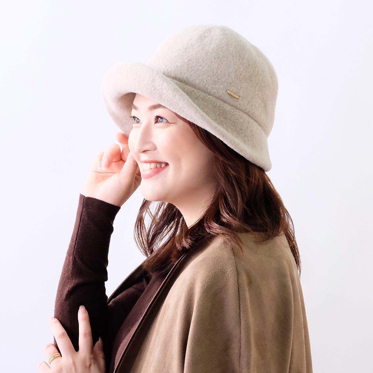 Zukin/シンプルバスクブルトン/11-21257/¥8800