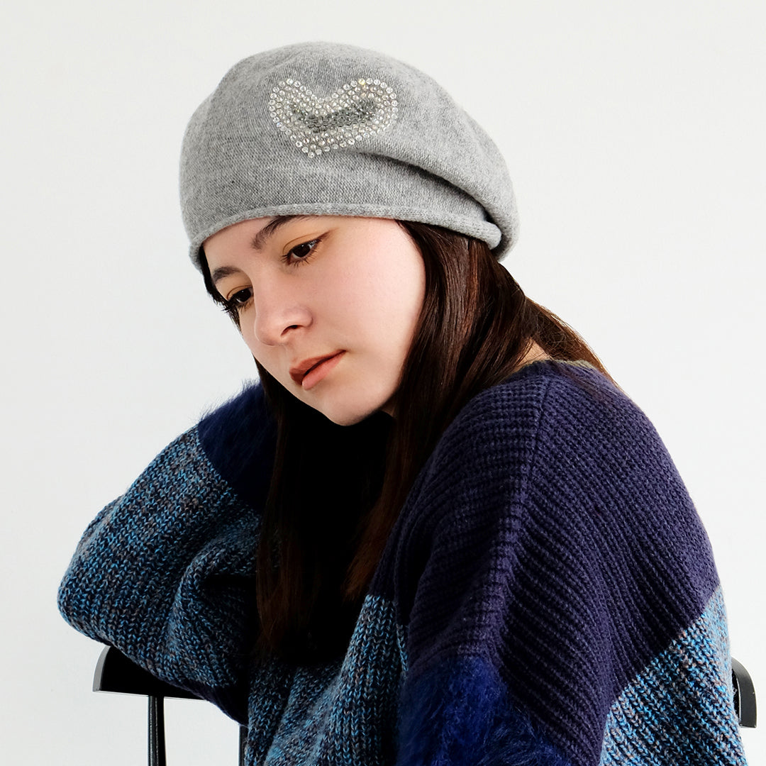 【NEW】Zukin/ハートロールベレー/11-23266/¥13200